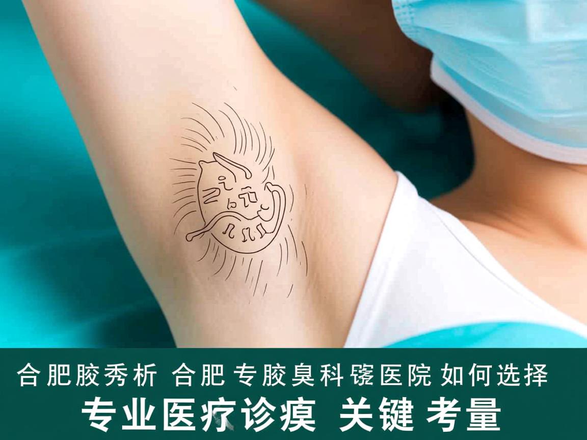合肥腋秀解析，合肥腋臭专科医院如何选择，专业腋臭诊疗的关键考量