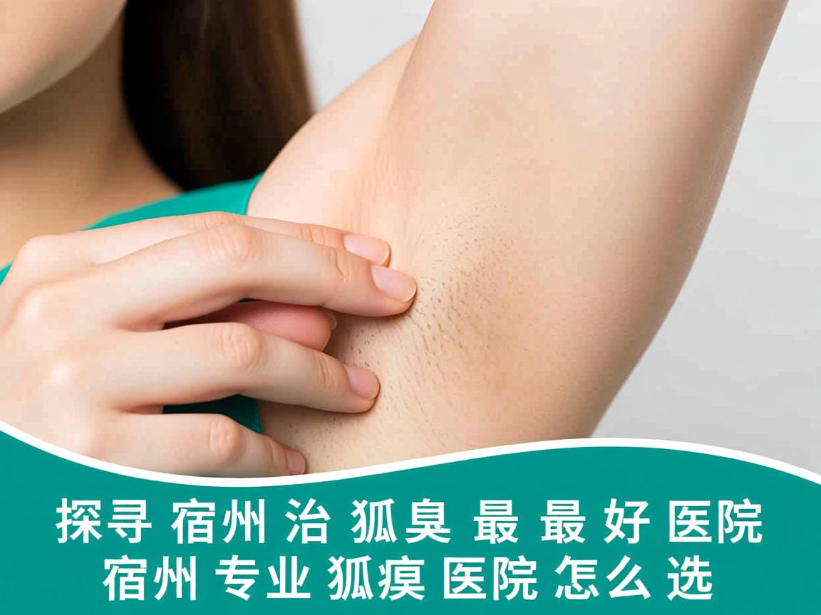 探寻宿州治狐臭最好医院，宿州专业狐臭医院怎么选