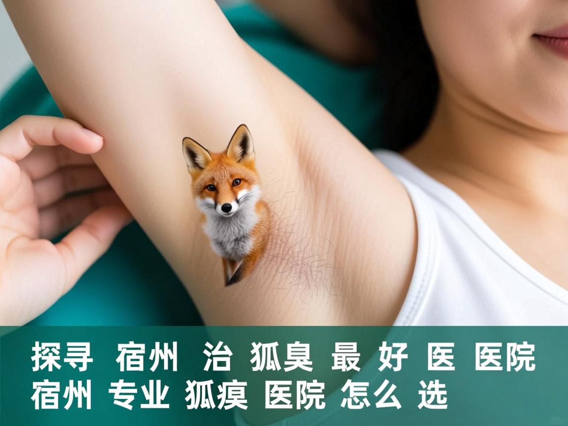 探寻宿州治狐臭最好医院，宿州专业狐臭医院怎么选
