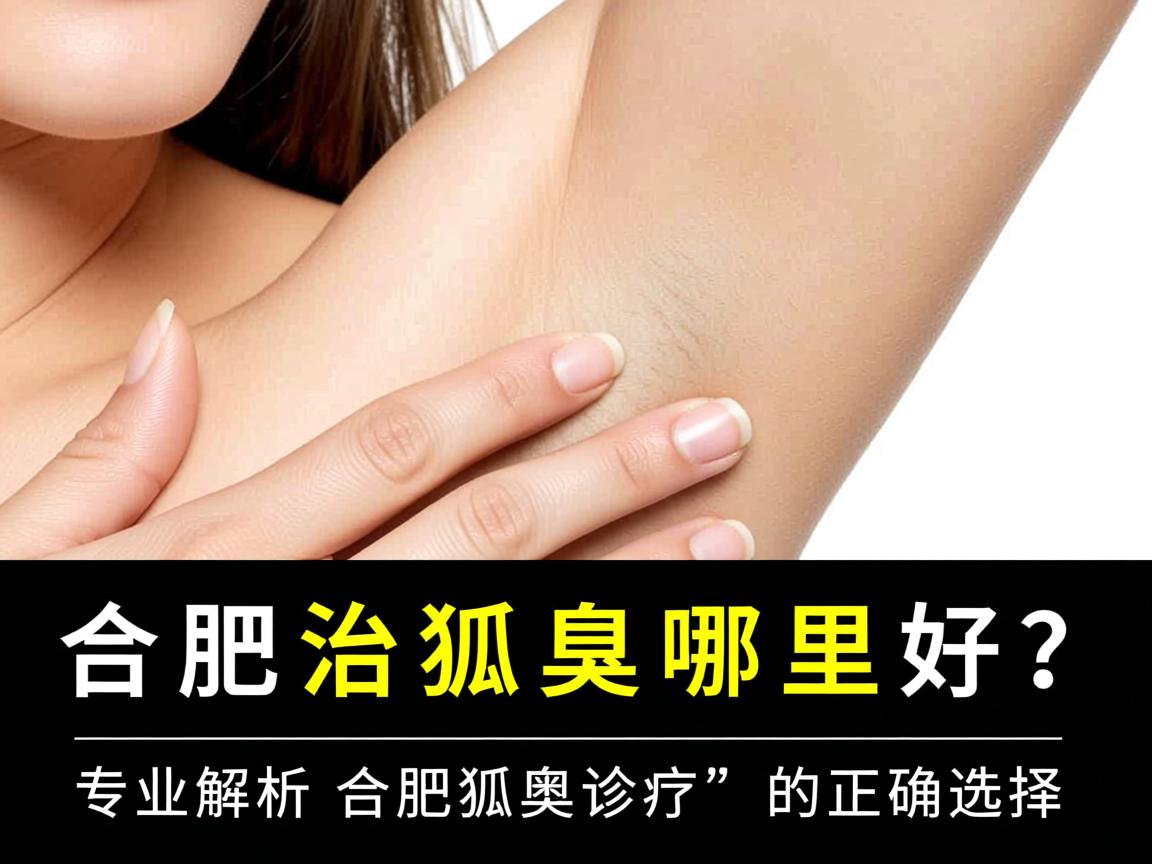 合肥治狐臭哪里好？专业解析合肥狐臭诊疗的正确选择