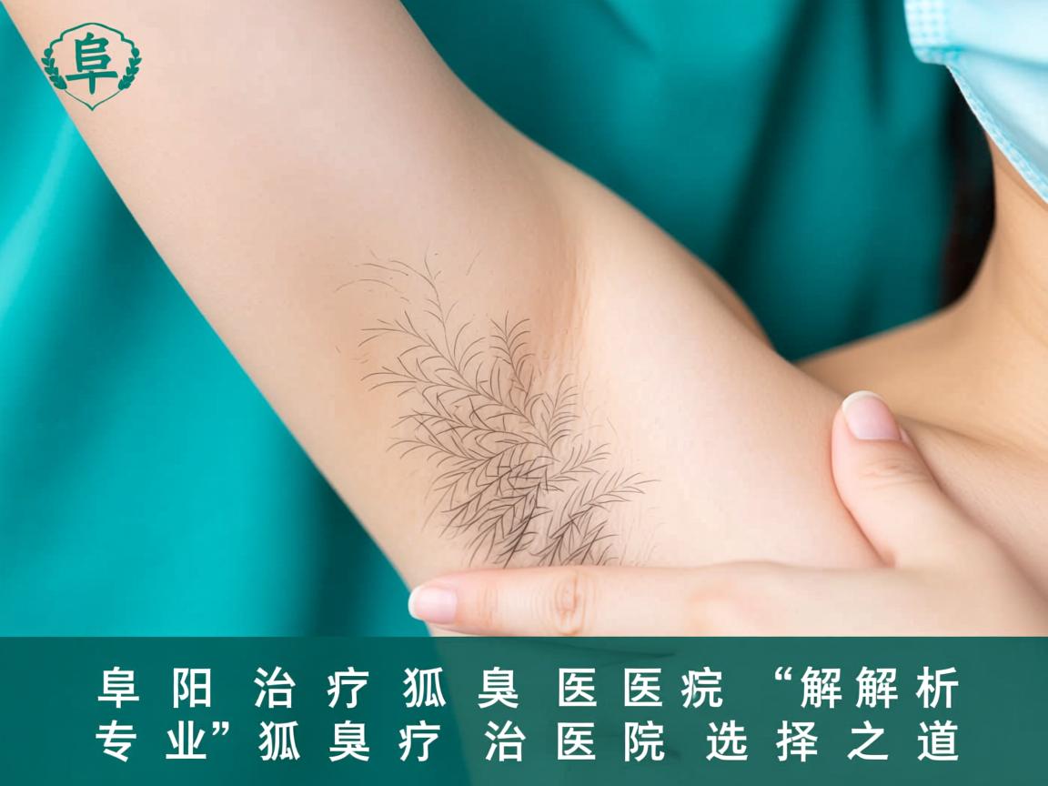 阜阳治疗狐臭医院解析，专业狐臭治疗医院的选择之道