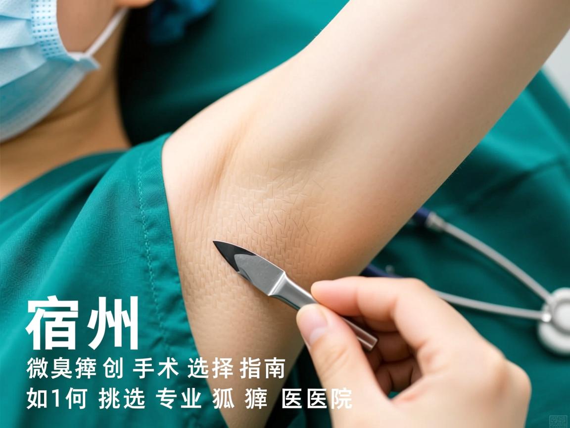 宿州狐臭微创手术选择指南,如何挑选专业狐臭医院 宿州狐臭微创手术选择指南,如何挑选专业狐臭医院