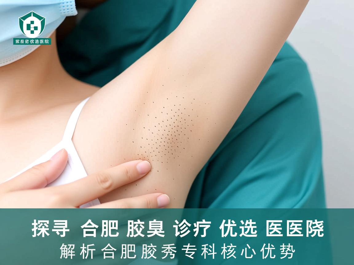 探寻合肥腋臭诊疗优选医院，解析合肥腋秀专科核心优势