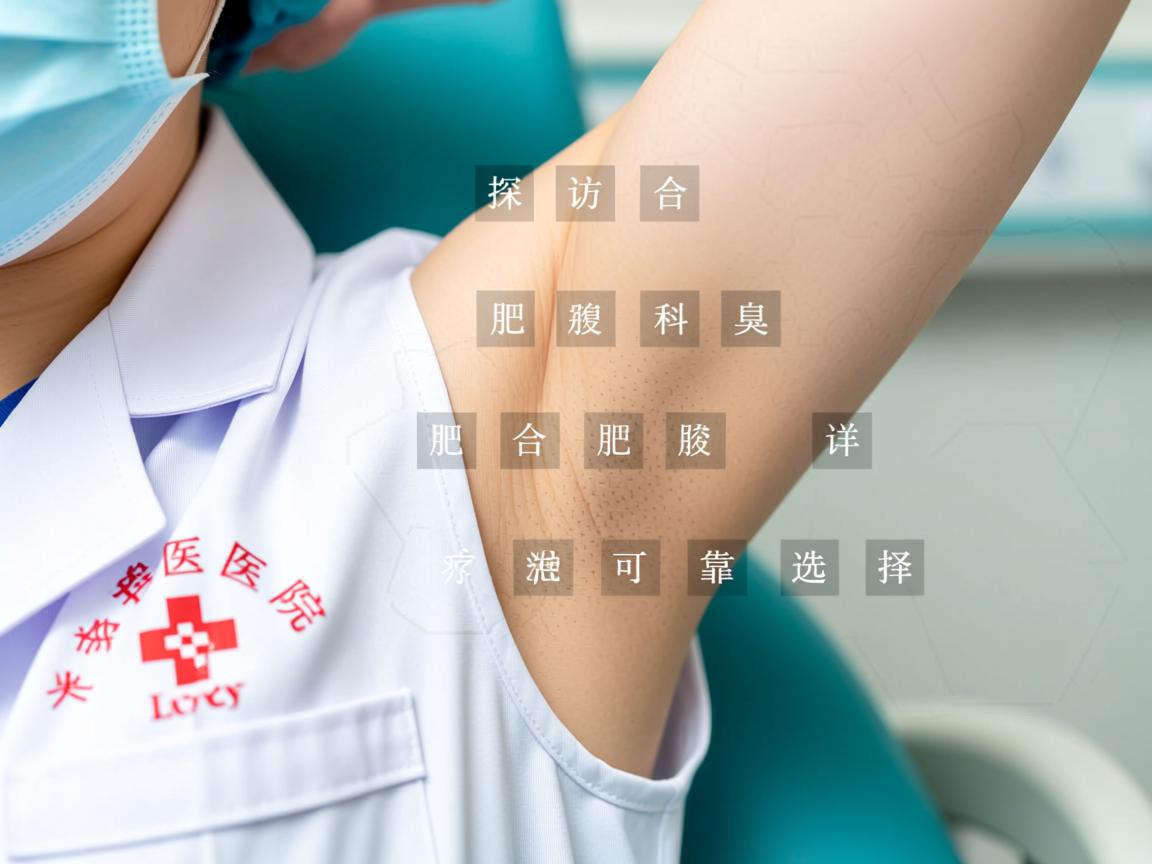 探访合肥腋臭专科医院，详解合肥腋臭治疗的可靠选择