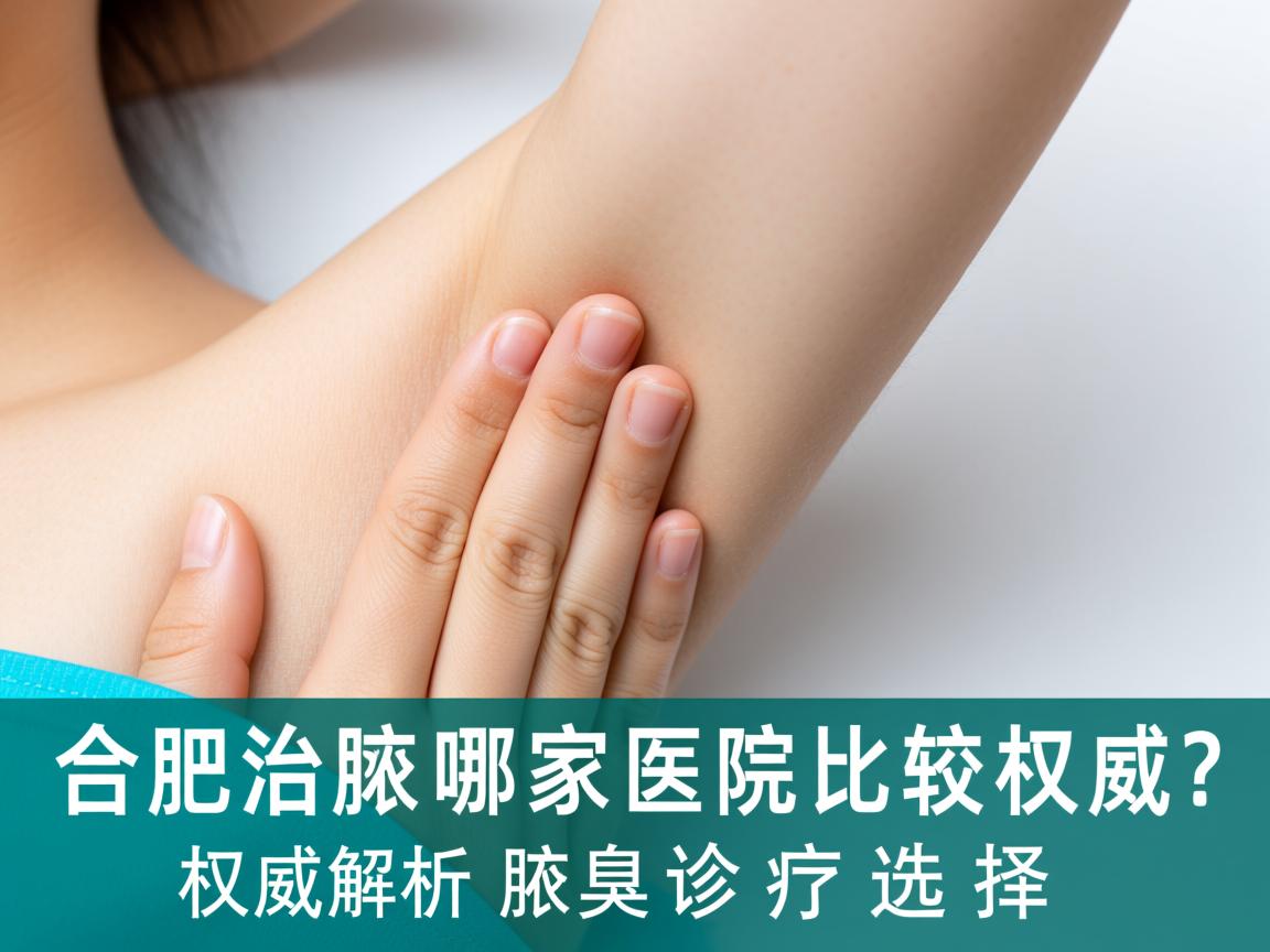 合肥治疗腋臭哪家医院比较权威？权威解析腋臭诊疗选择