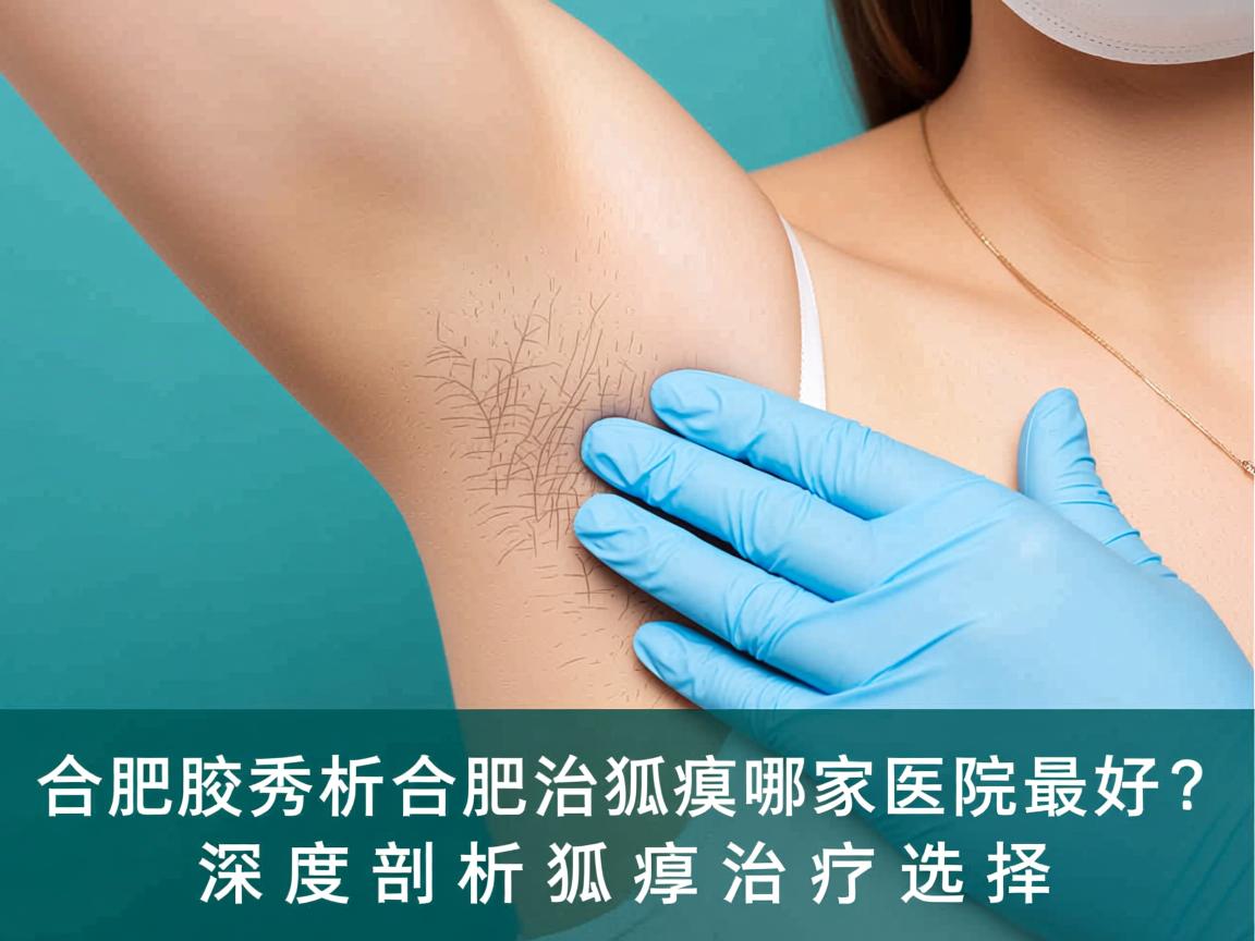 合肥腋秀解析，合肥治狐臭哪家医院最好？深度剖析狐臭治疗选择