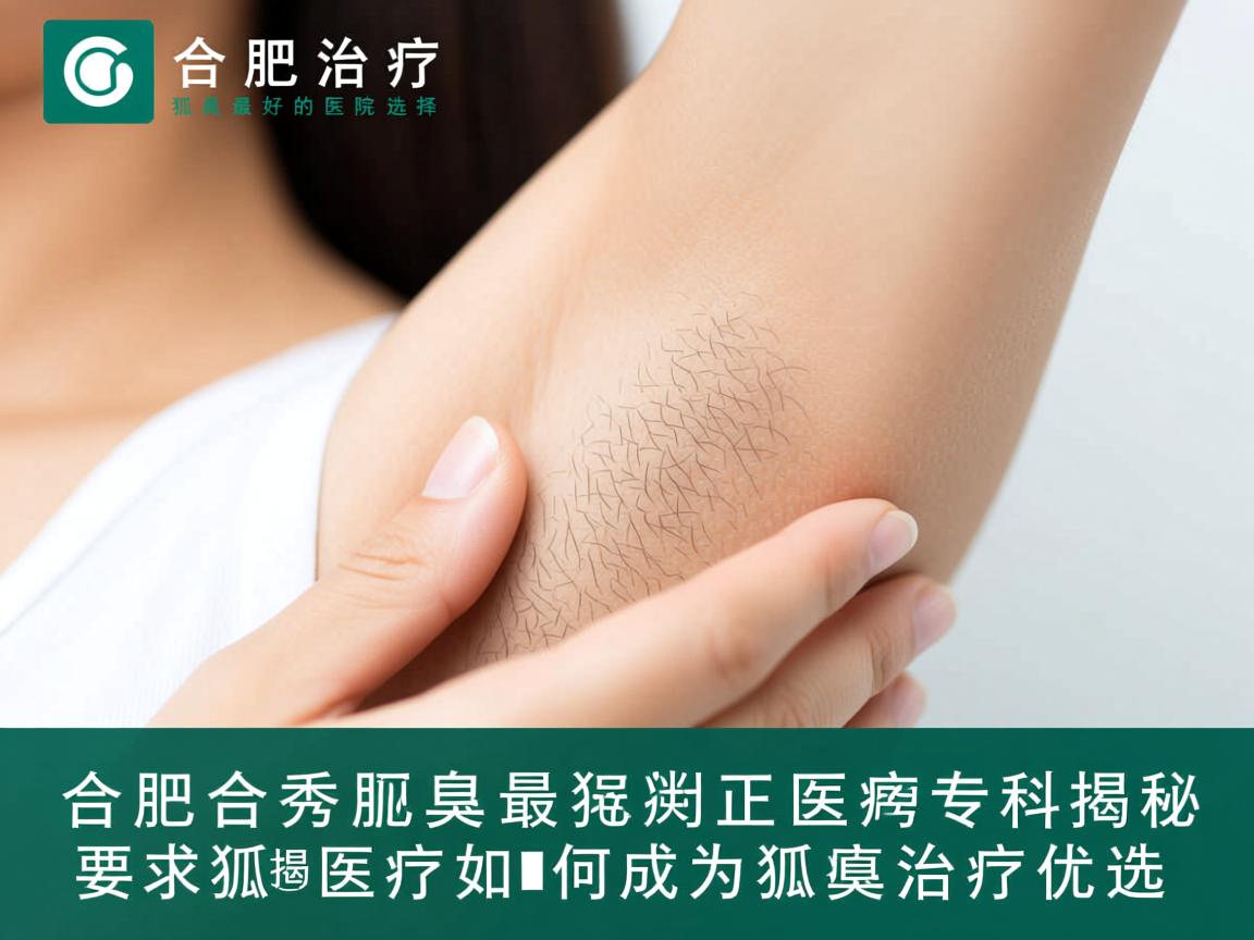 合肥治疗狐臭最好的医院选择，揭秘合肥腋秀专科如何成为狐臭治疗优选
