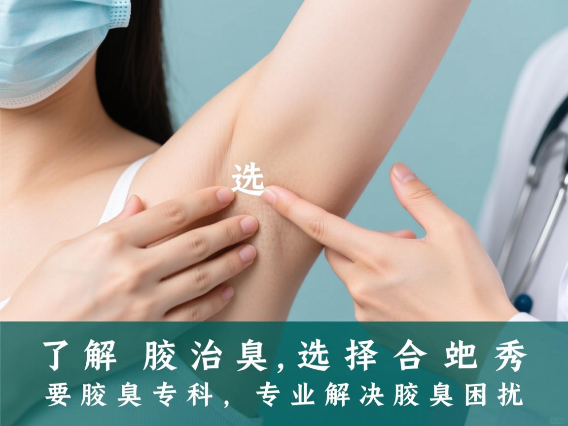 了解腋臭治疗，选择合肥腋秀腋臭专科，专业解决腋臭困扰