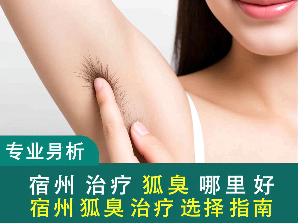 专业解析，宿州治疗狐臭哪里好，宿州狐臭治疗选择指南