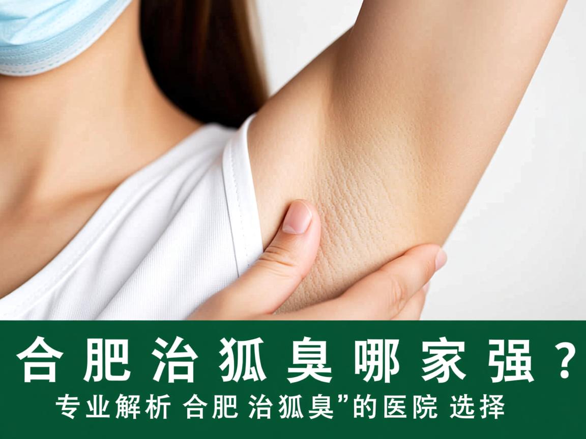 合肥治狐臭哪家强？专业解析合肥治狐臭的医院选择