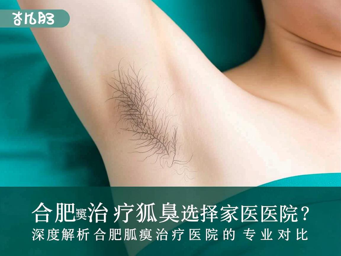 合肥治疗狐臭选择哪家医院？深度解析合肥狐臭治疗医院的专业对比