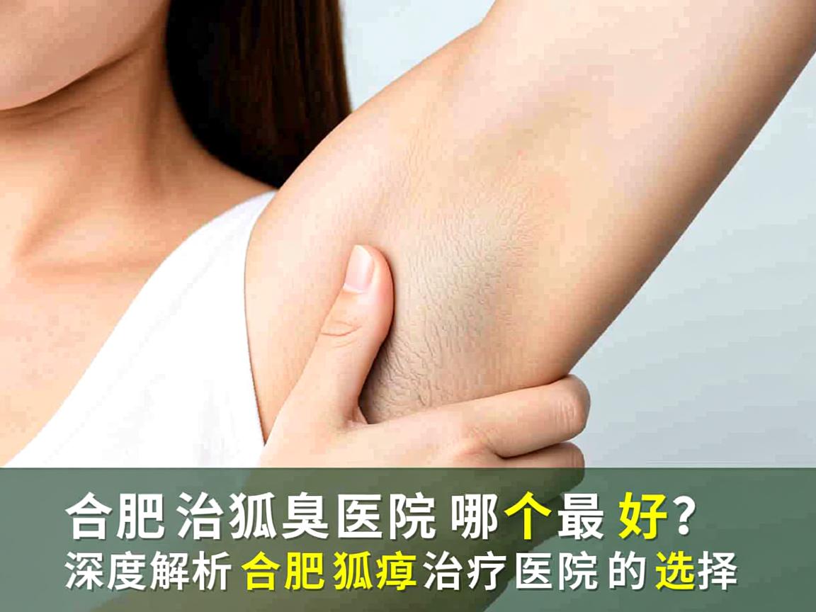 合肥治狐臭医院哪个最好？深度解析合肥狐臭治疗医院的选择