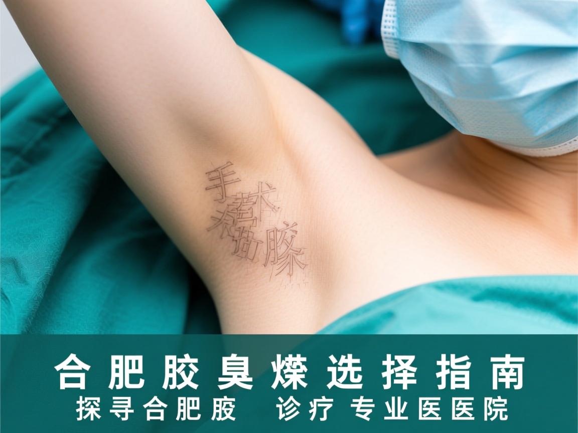 合肥腋臭手术选择指南，探寻合肥腋臭诊疗专业医院