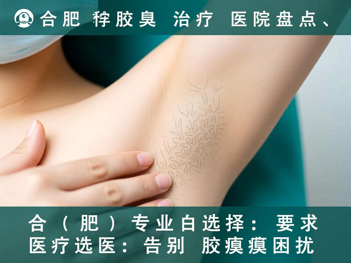 合肥腋臭治疗医院盘点，专业选择，告别腋臭困扰