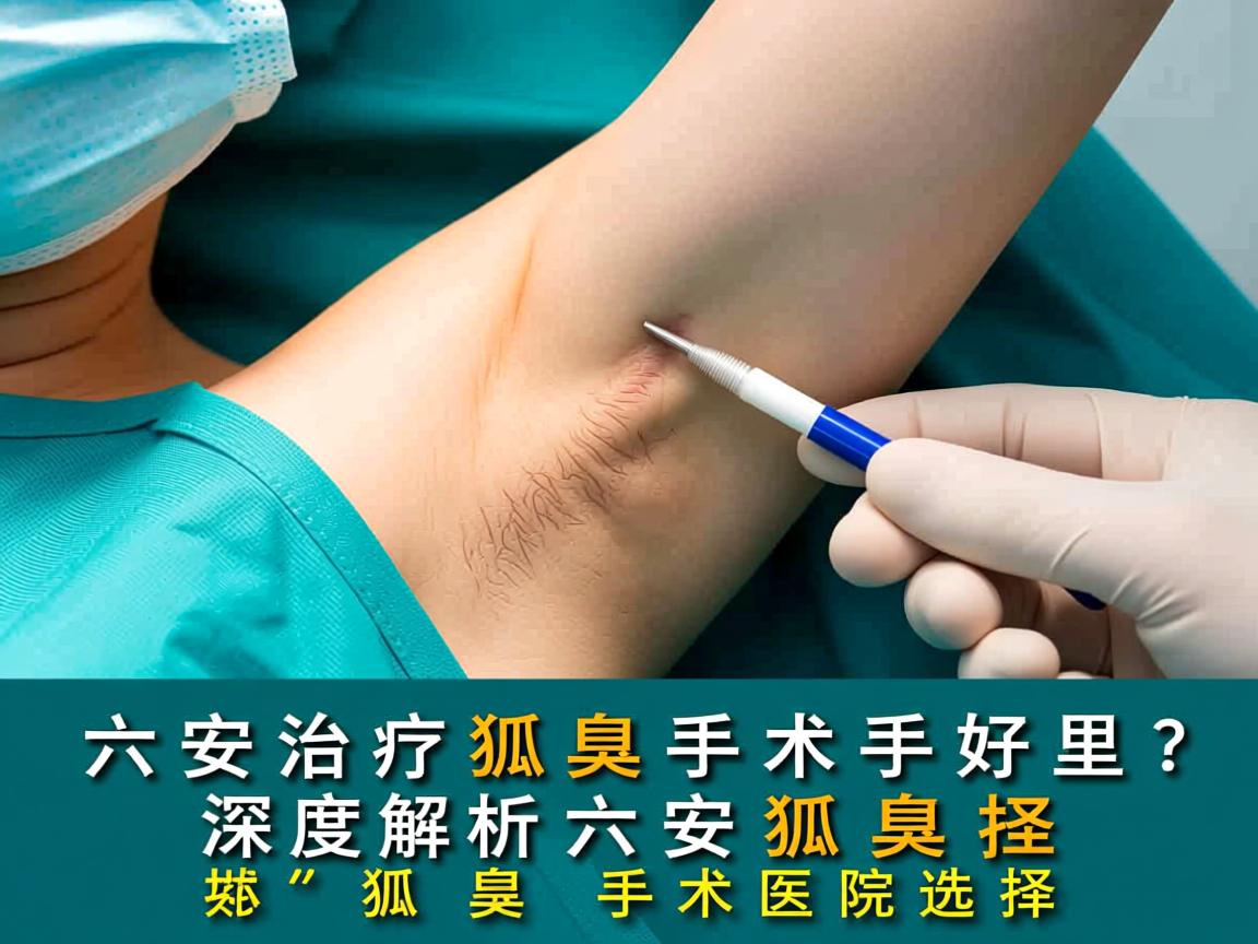 六安治疗狐臭手术哪里好？深度解析六安狐臭手术医院选择