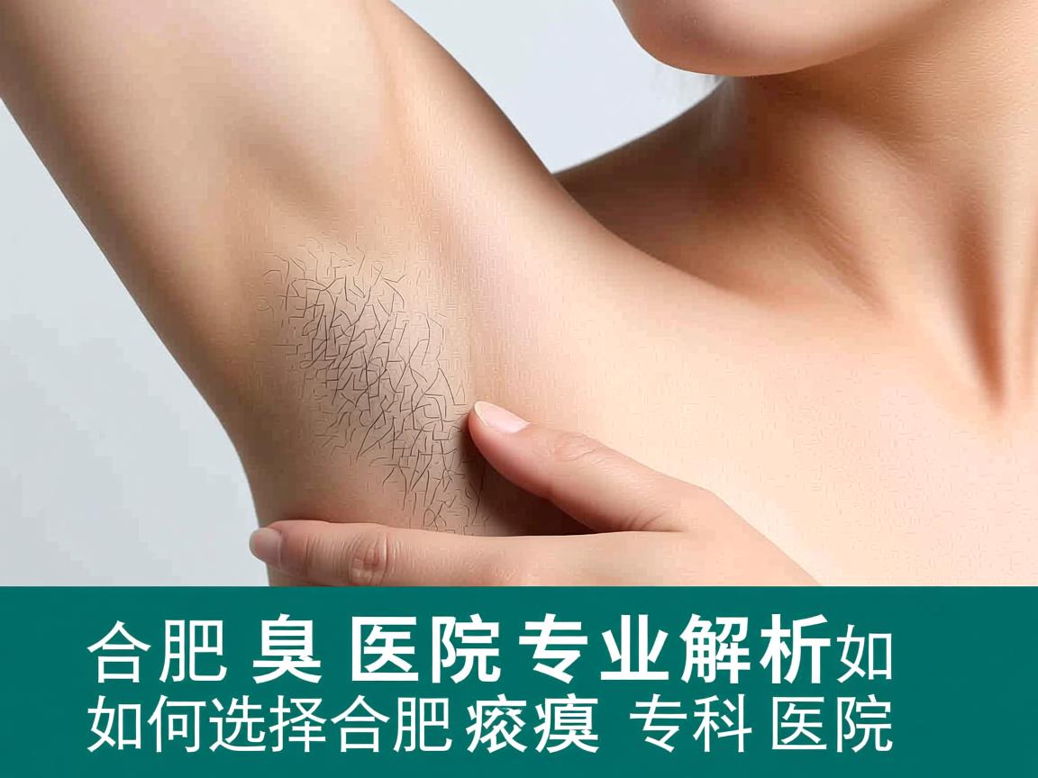 合肥腋臭医院专业解析，如何选择合肥腋臭专科医院