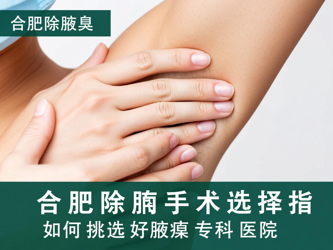 合肥除腋臭手术选择指南,如何挑选好的腋臭专科医院 合肥除腋臭手术选择指南,如何挑选好的腋臭专科医院