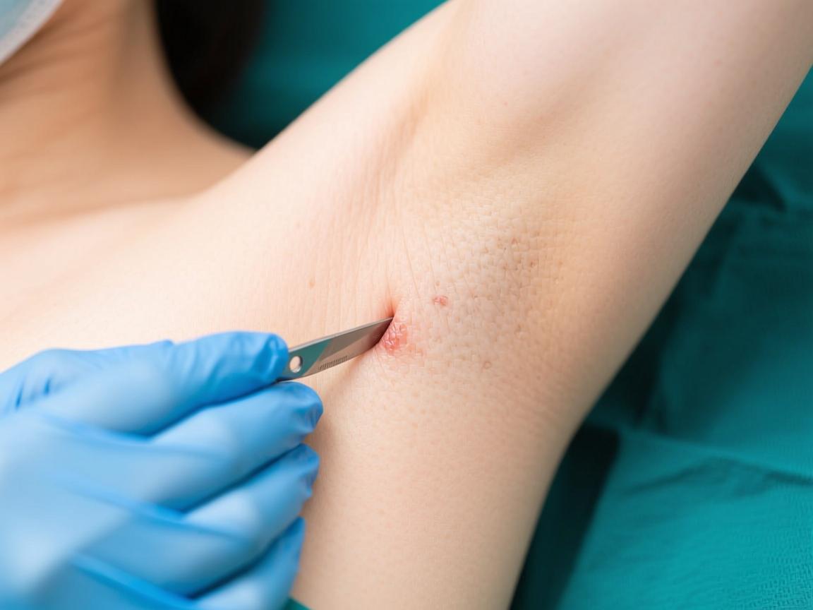 小切口治疗腋臭，详解小切口腋臭根治术的优势与过程