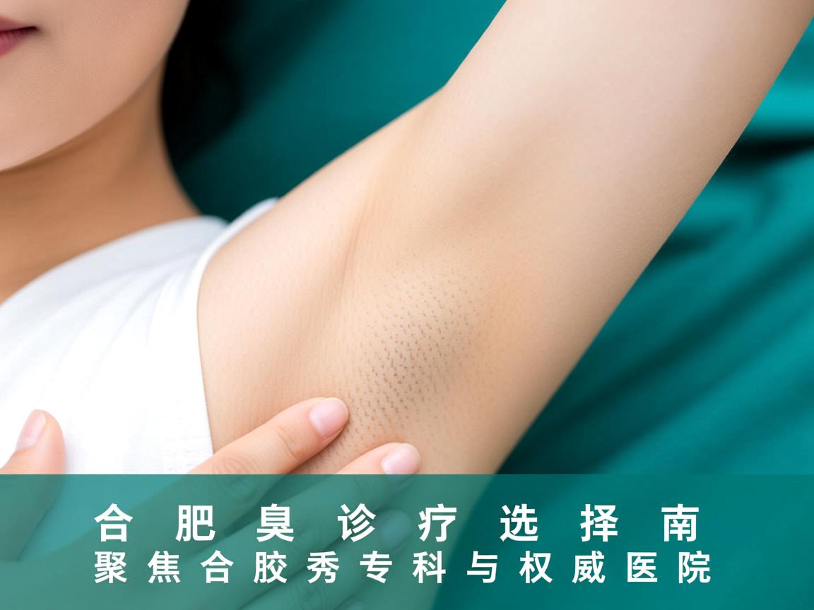 合肥腋臭诊疗选择指南，聚焦合肥腋秀专科与权威医院
