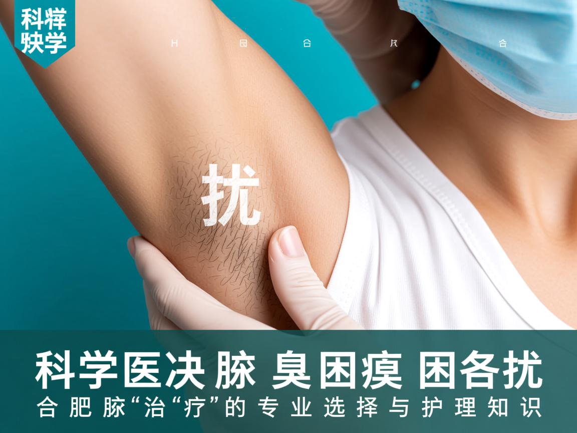 科学解决腋臭困扰，合肥腋臭治疗的专业选择与护理知识