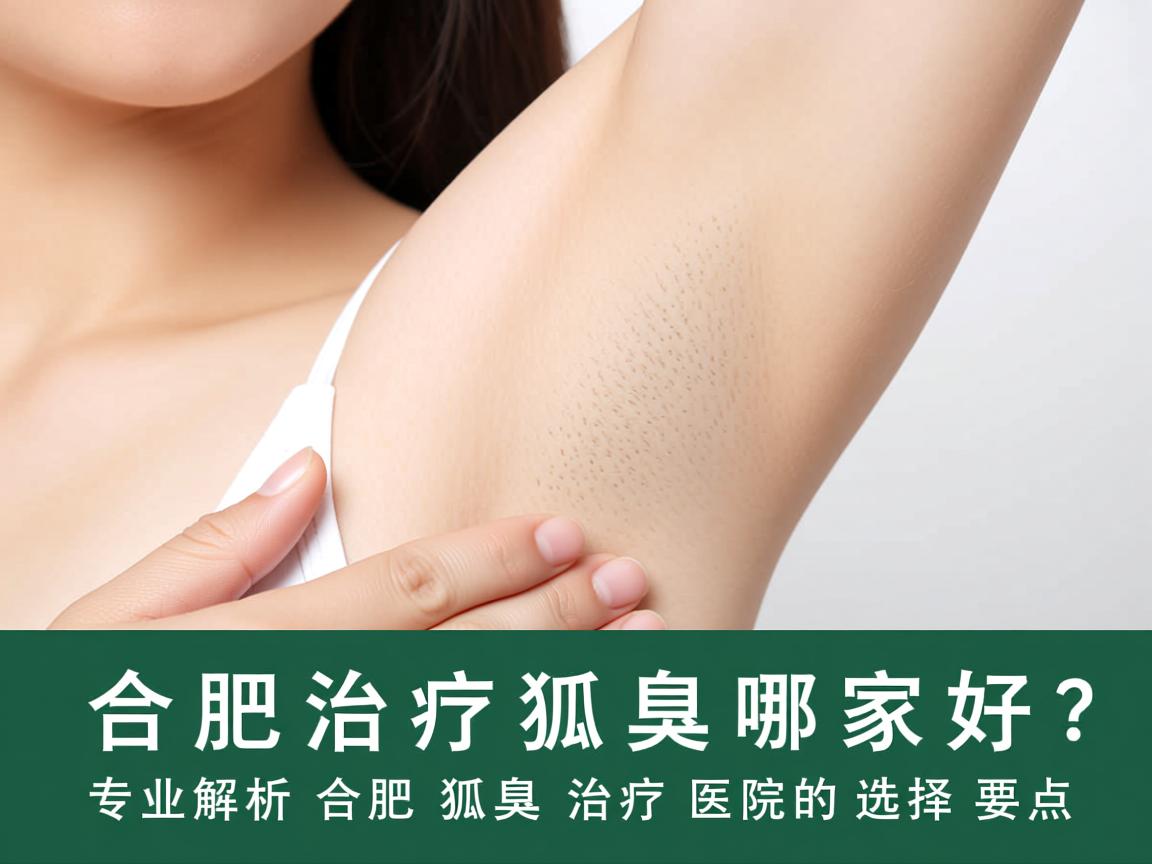 合肥治疗狐臭哪家好？专业解析合肥狐臭治疗医院的选择要点