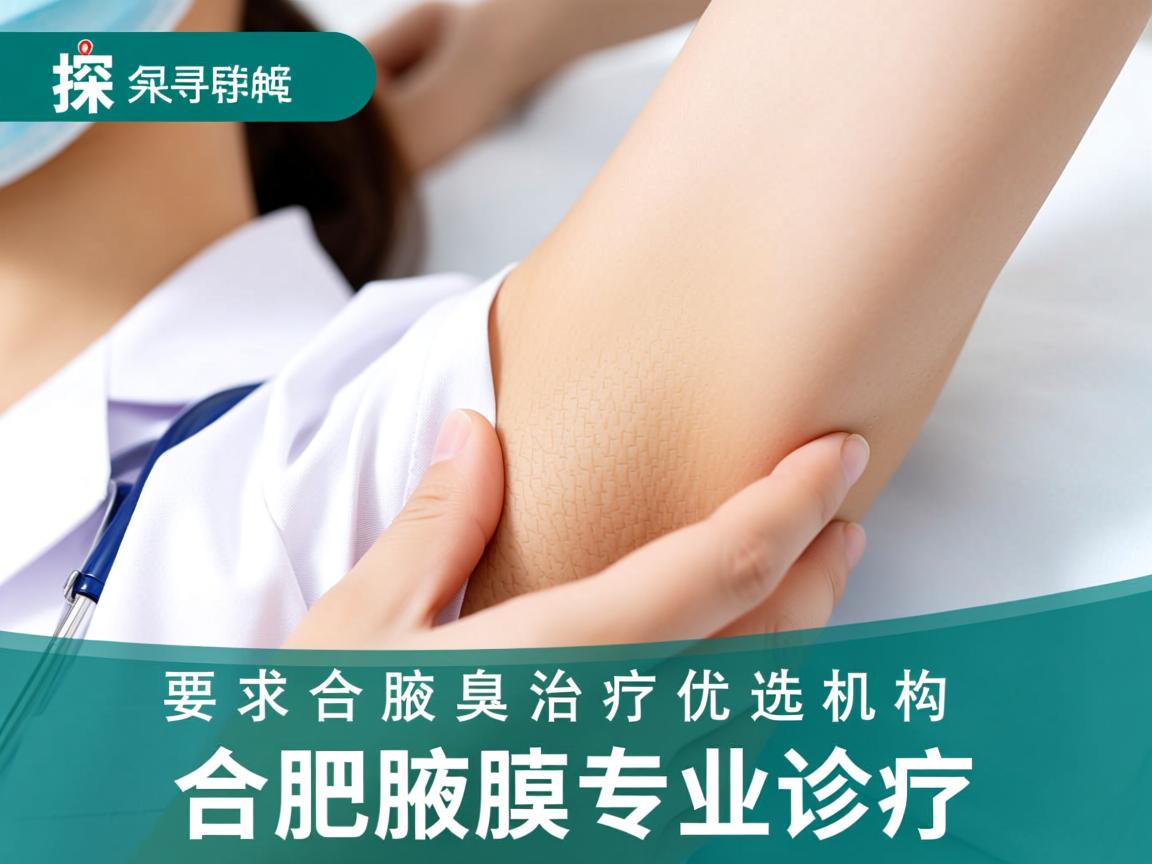 探寻合肥腋臭治疗优选机构，详解合肥腋臭专业诊疗