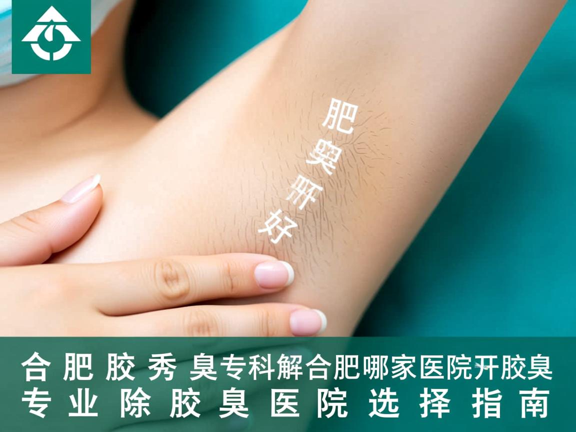 合肥腋秀腋臭专科解析，合肥哪家医院开腋臭好，专业除腋臭医院选择指南
