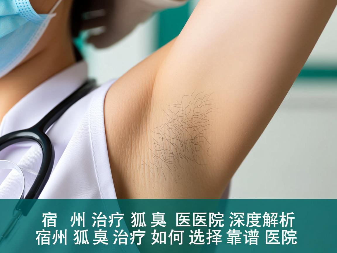 宿州治疗狐臭医院深度解析，宿州狐臭治疗如何选择靠谱医院