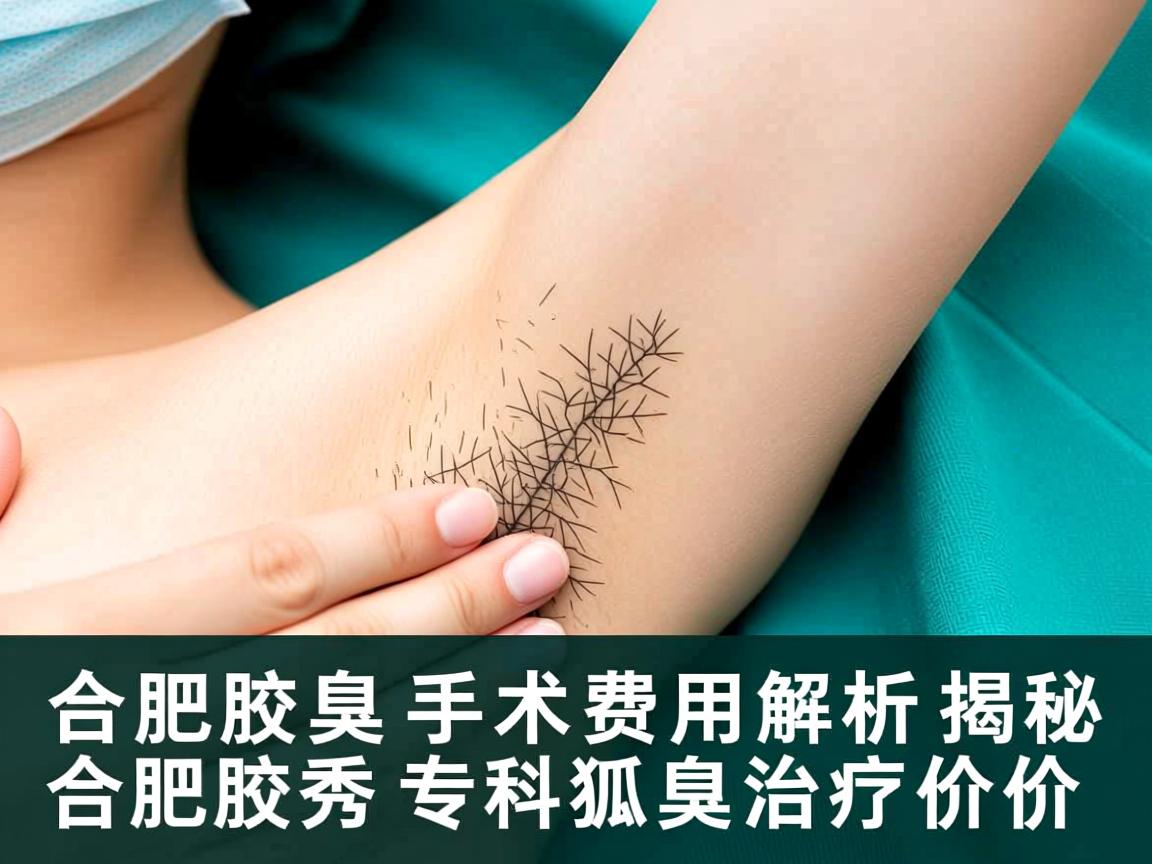 合肥腋臭手术费用解析，揭秘合肥腋秀专科狐臭治疗价格