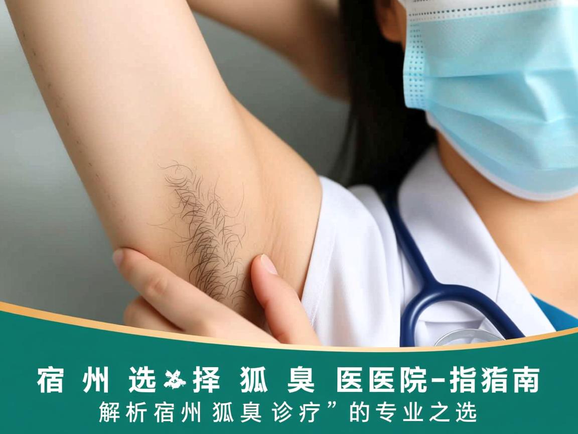 宿州选择狐臭医院指南，解析宿州狐臭诊疗的专业之选