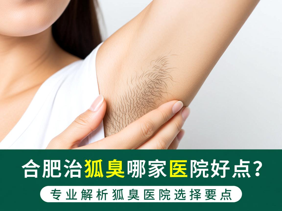 合肥治狐臭哪家医院好点？专业解析狐臭医院选择要点