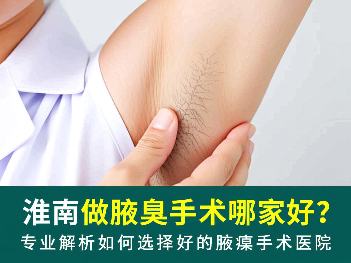 淮南做腋臭手术哪家好?专业解析如何选择好的腋臭手术医院 淮南做腋臭手术哪家好?专业解析如何选择好的腋臭手术医院