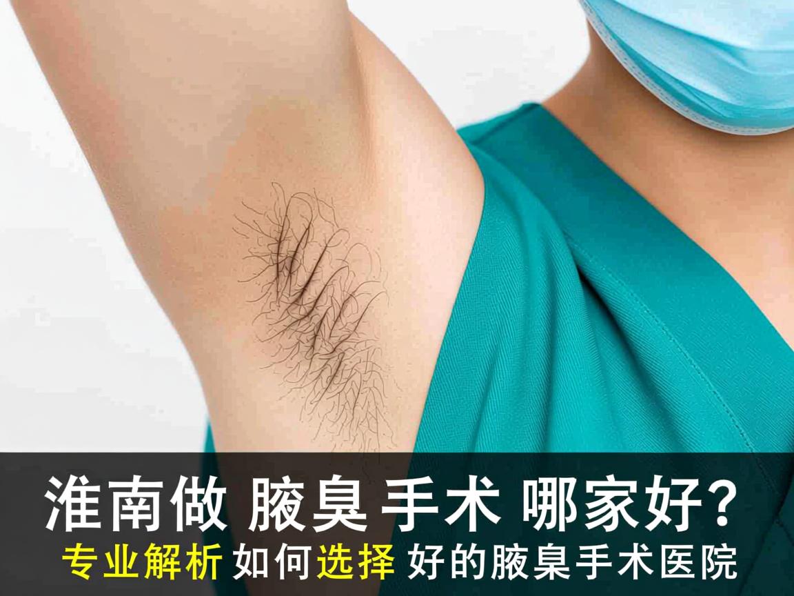淮南做腋臭手术哪家好?专业解析如何选择好的腋臭手术医院 淮南做腋臭手术哪家好?专业解析如何选择好的腋臭手术医院