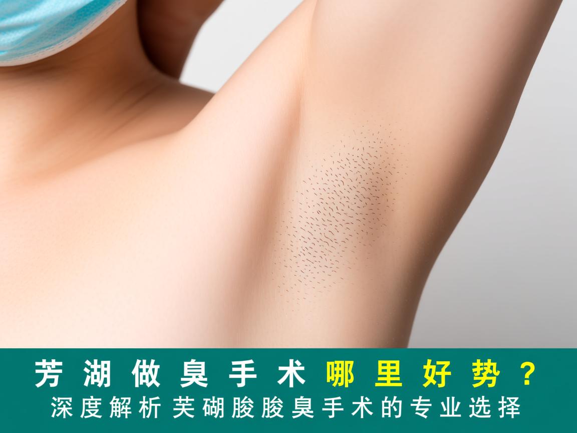 芜湖做腋臭手术哪里好？深度解析芜湖腋臭手术的专业选择