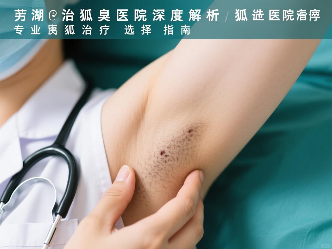 芜湖治狐臭医院深度解析，专业狐臭治疗医院的选择指南