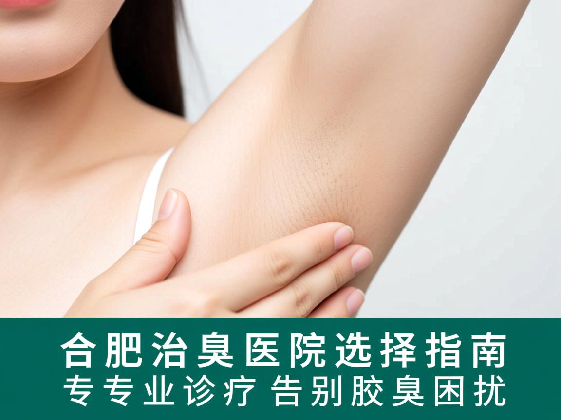 合肥治腋臭医院选择指南，专业诊疗告别腋臭困扰