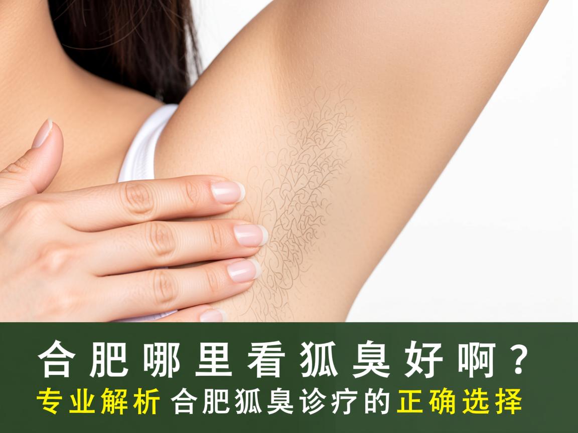 合肥哪里看狐臭好啊？专业解析合肥狐臭诊疗的正确选择