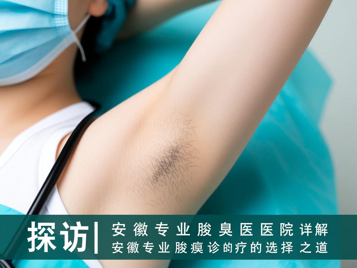 探访安徽专业腋臭医院，详解安徽专业腋臭诊疗的选择之道