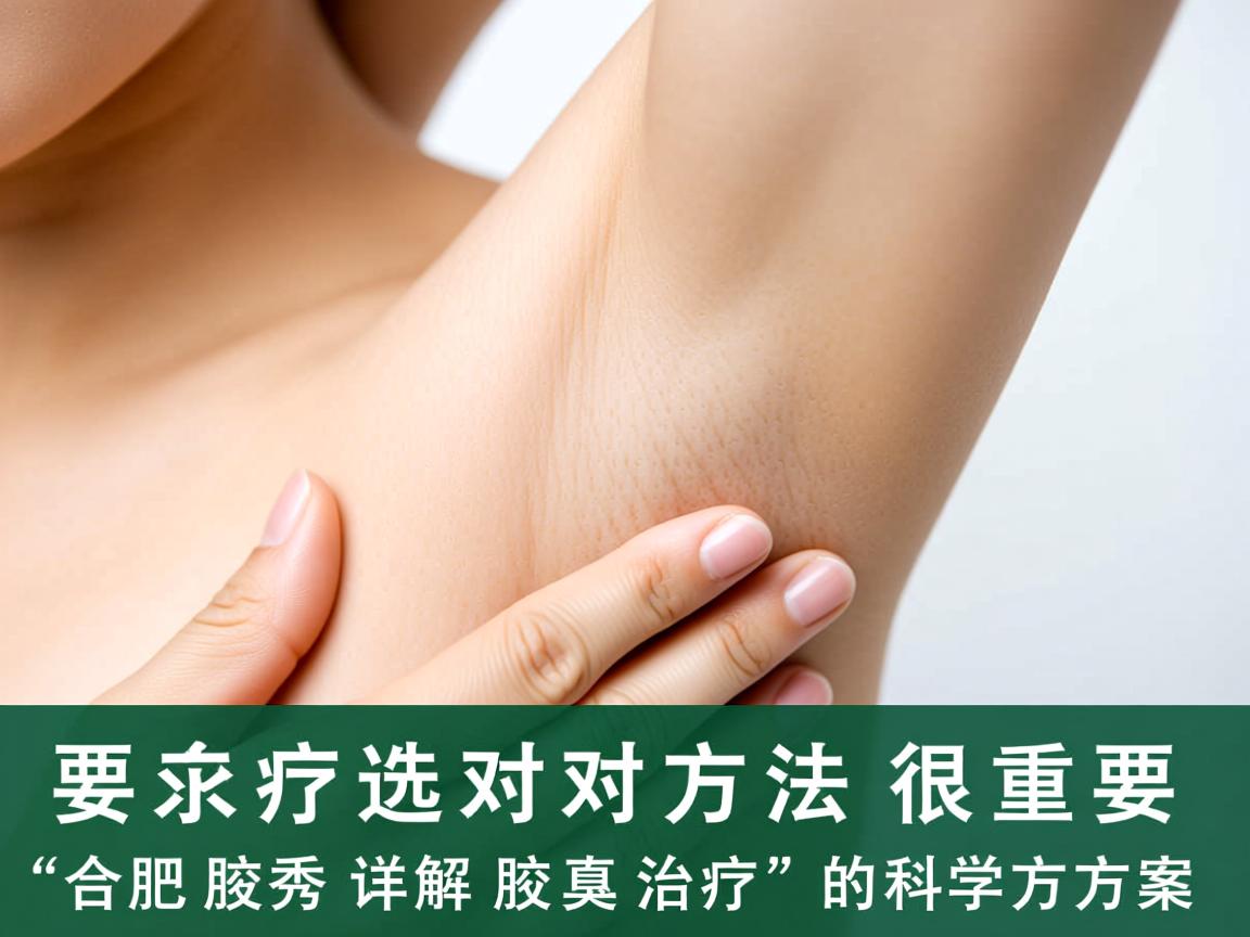 腋臭治疗选对方法很重要，合肥腋秀详解腋臭治疗的科学方案