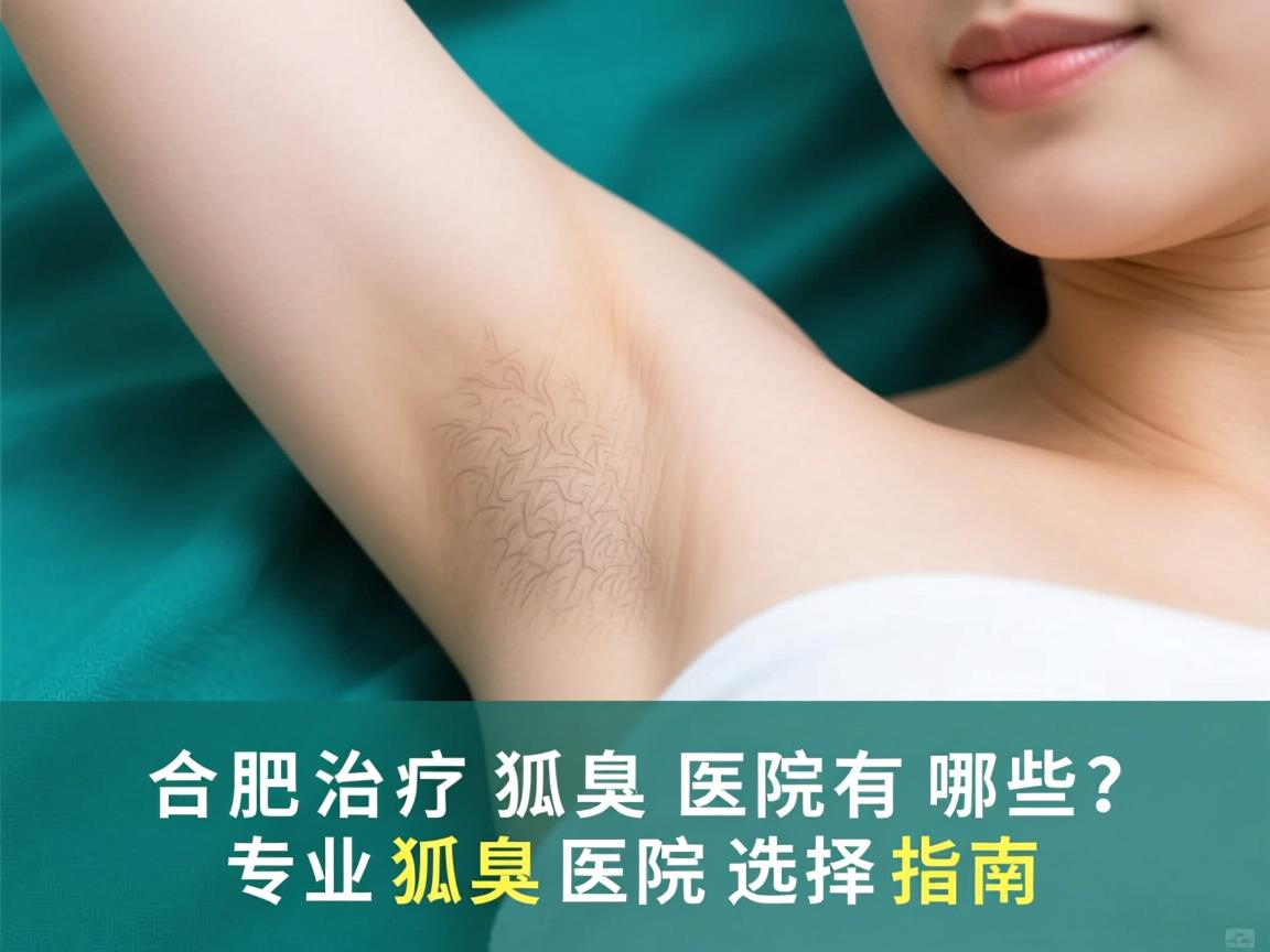 合肥治疗狐臭医院有哪些？专业狐臭医院选择指南