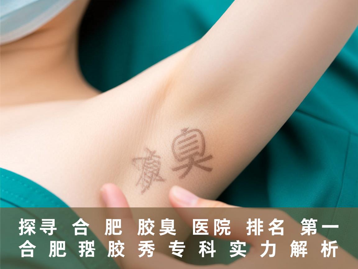 探寻合肥腋臭医院排名第一,合肥腋秀专科实力解析 探寻合肥腋臭医院排名第一,合肥腋秀专科实力解析