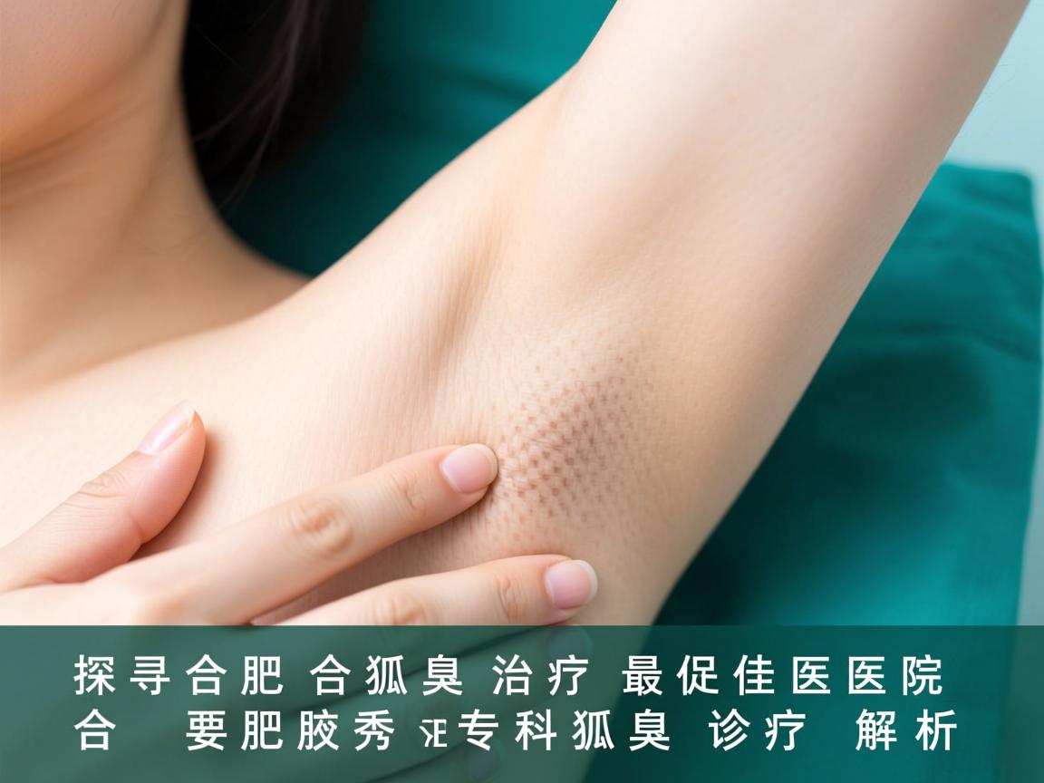 探寻合肥狐臭治疗最佳医院，合肥腋秀专科狐臭诊疗解析