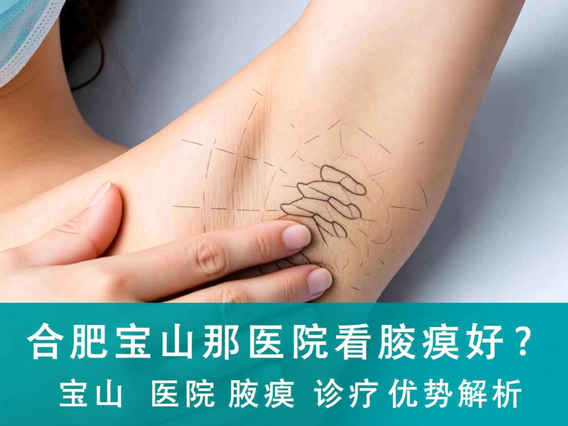 合肥宝山那家医院看腋臭好？宝山医院腋臭诊疗优势解析