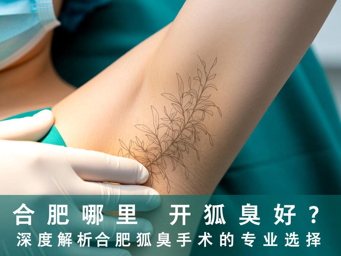合肥哪里开狐臭好？深度解析合肥狐臭手术的专业选择