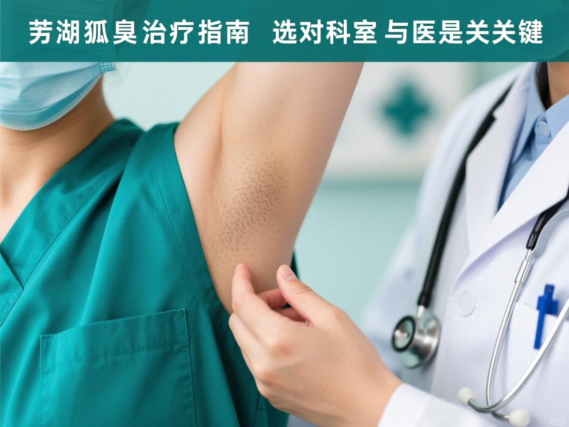 芜湖狐臭治疗指南，选对科室与医生是关键
