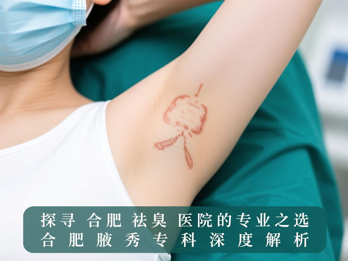 探寻合肥祛腋臭医院的专业之选，合肥腋秀专科深度解析