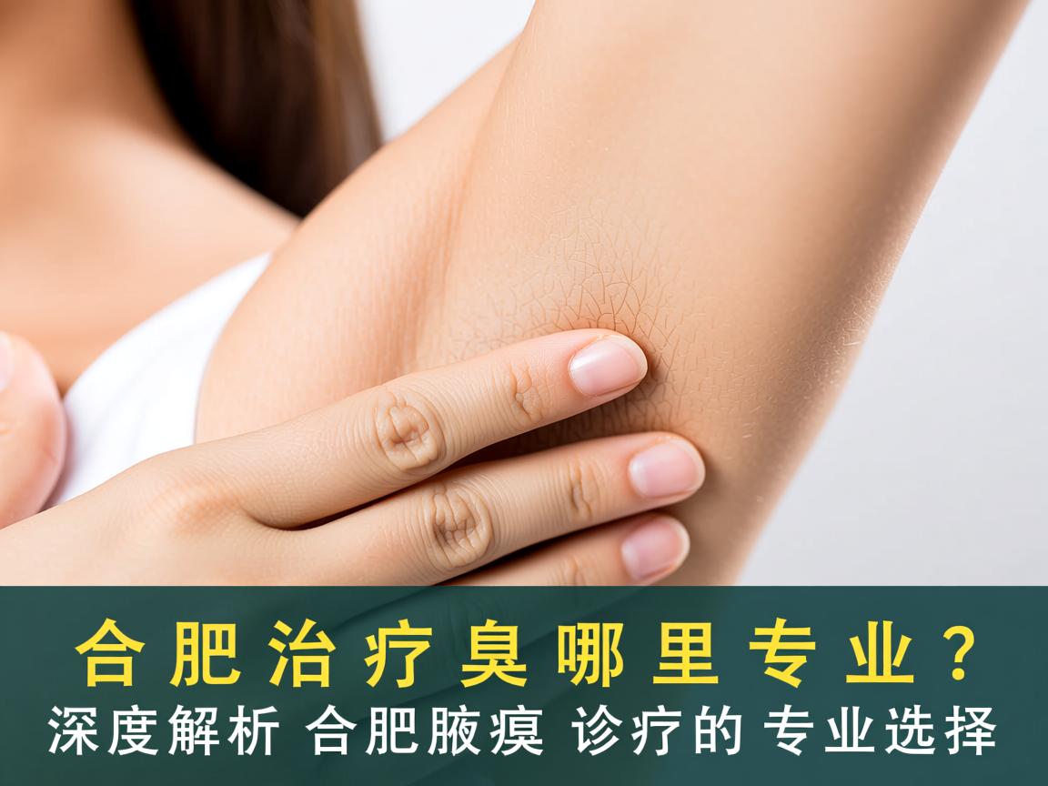 合肥治疗腋臭哪里专业？深度解析合肥腋臭诊疗的专业选择