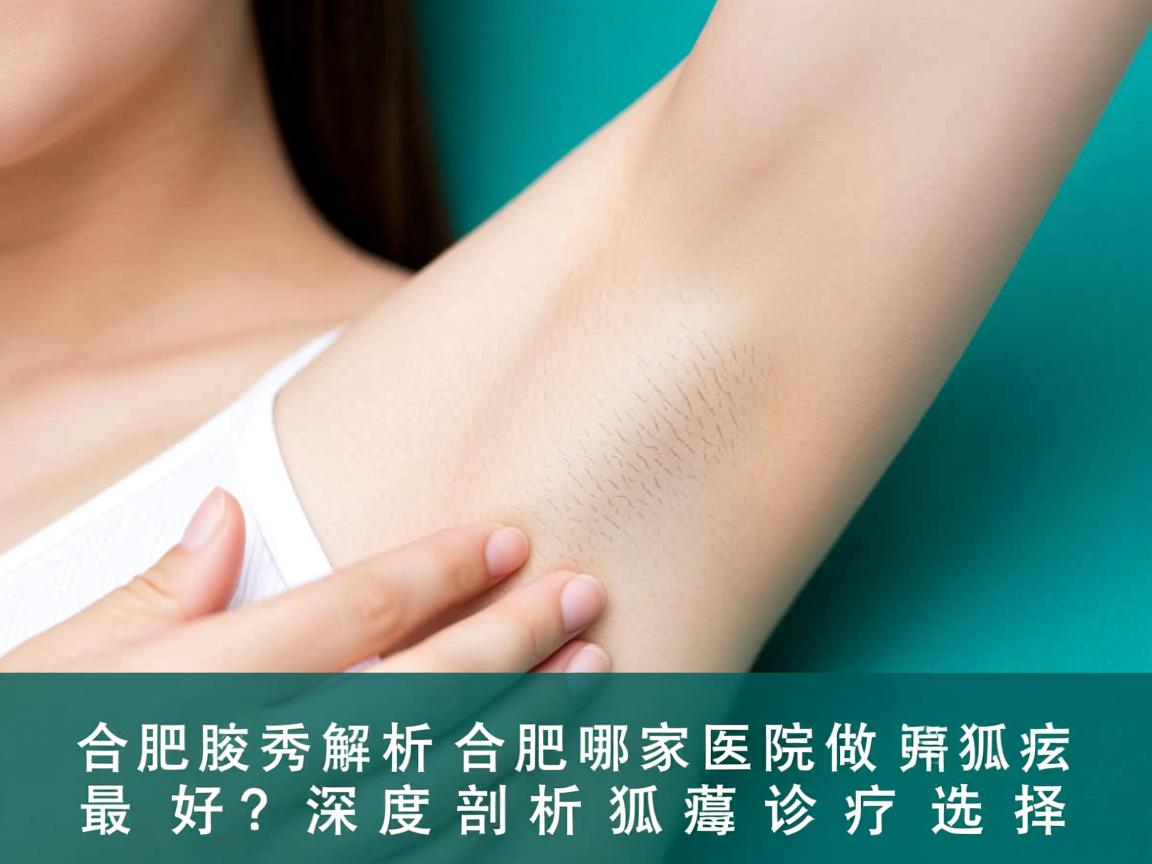 合肥腋秀解析,合肥哪家医院做狐臭最好?深度剖析狐臭诊疗选择 合肥腋秀解析,合肥哪家医院做狐臭最好?深度剖析狐臭诊疗选择
