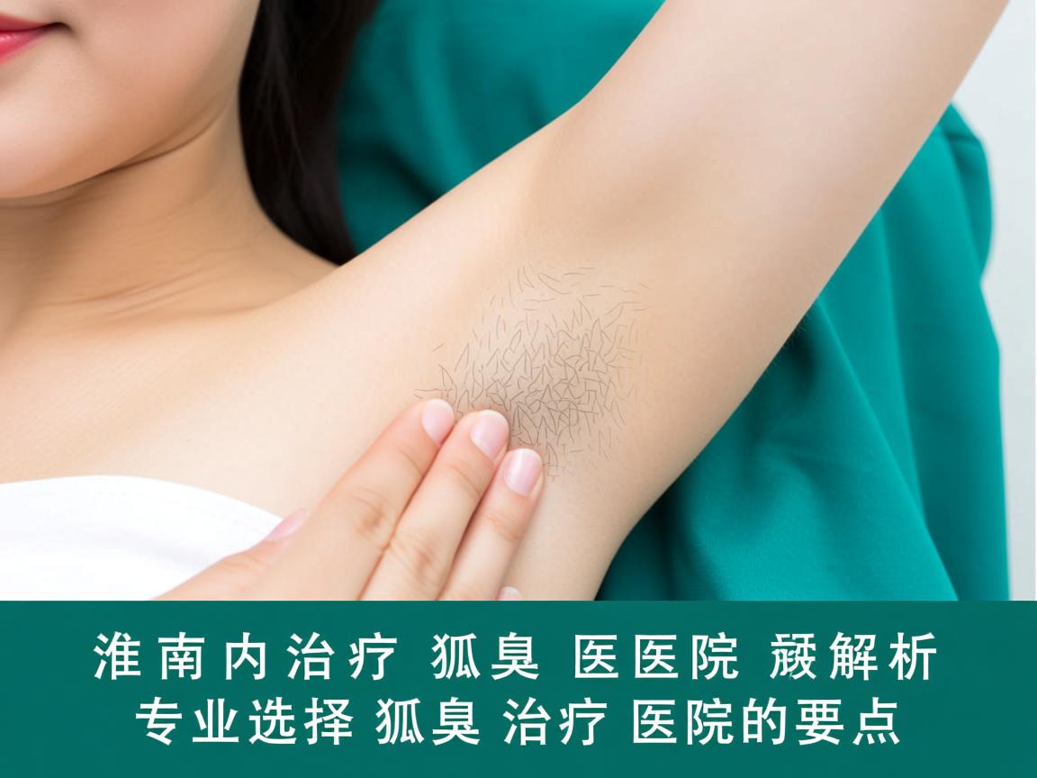 淮南治疗狐臭医院解析，专业选择狐臭治疗医院的要点