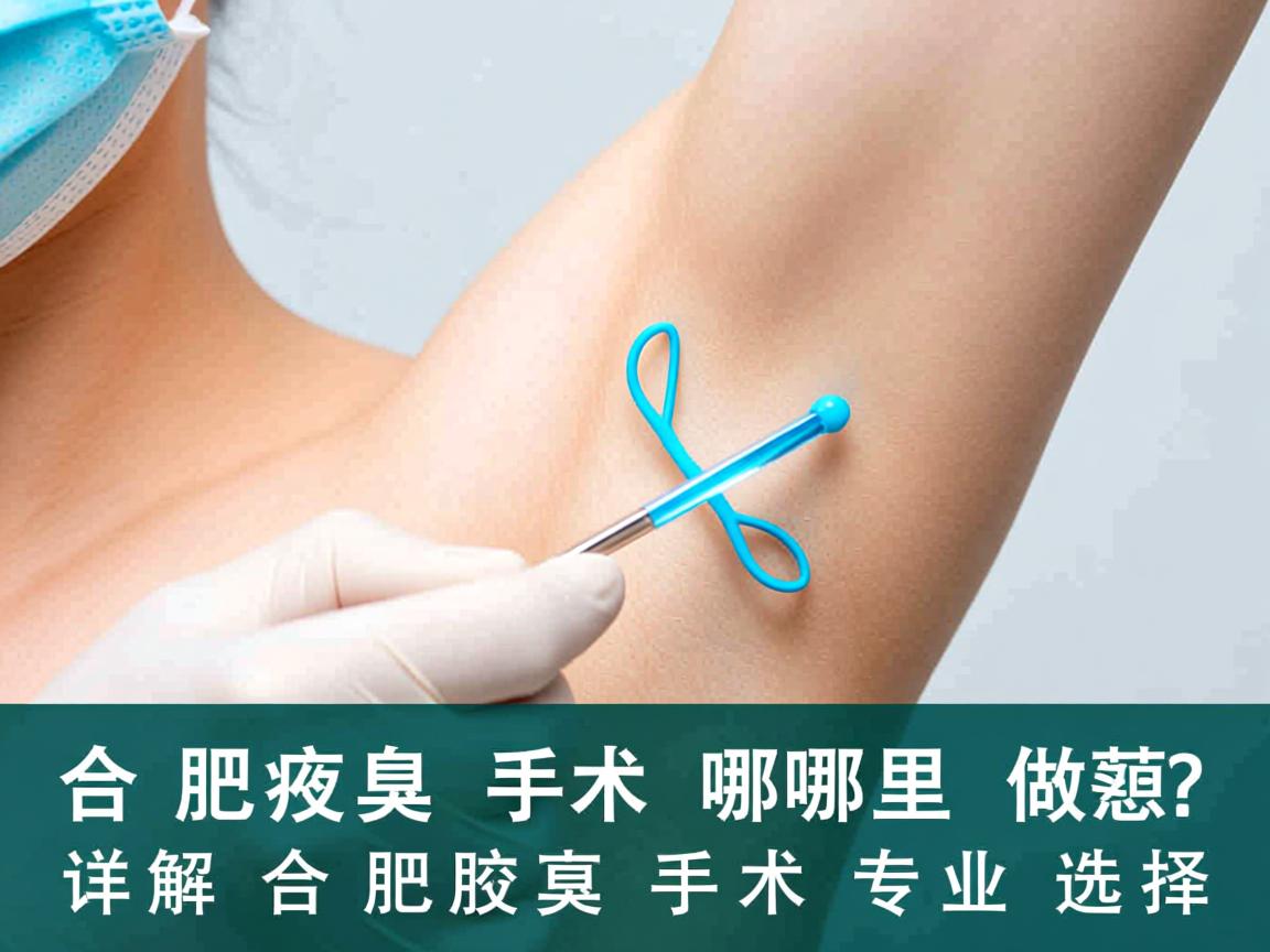 合肥腋臭手术哪里做?详解合肥腋臭手术专业选择 合肥腋臭手术哪里做?详解合肥腋臭手术专业选择